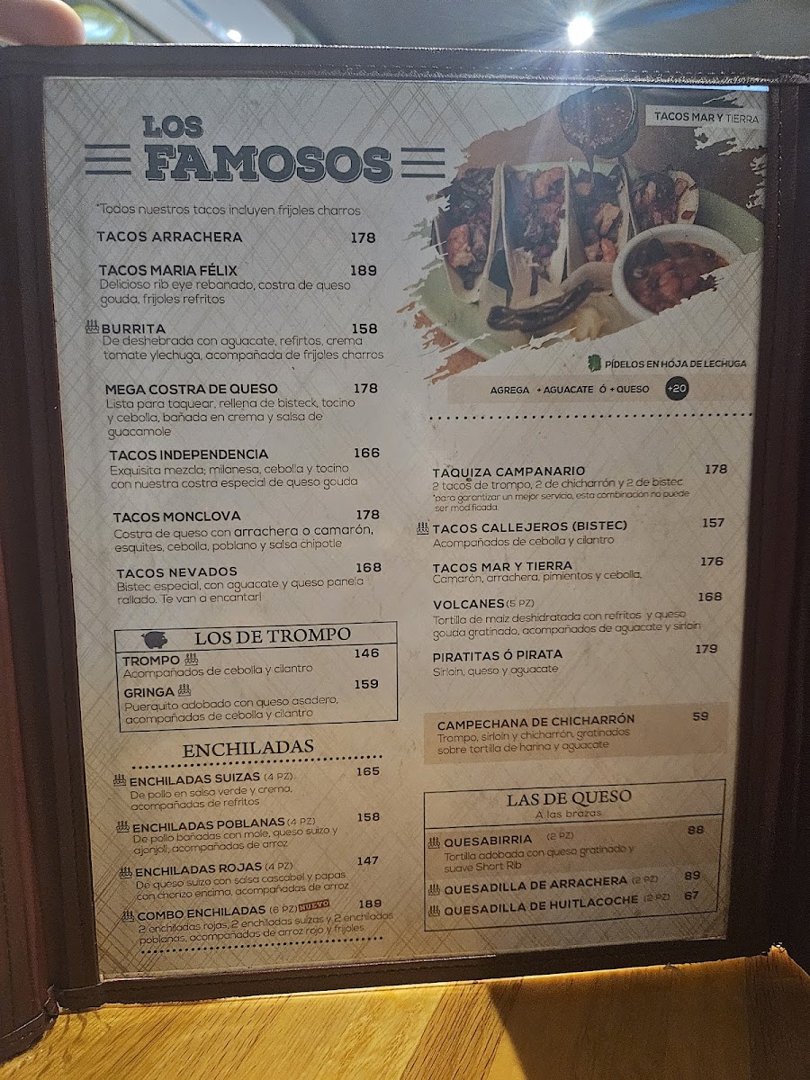 Hacienda Campanario Menu - Image 3