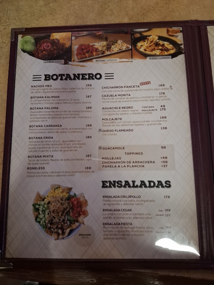 Hacienda Campanario Menu - Image 4